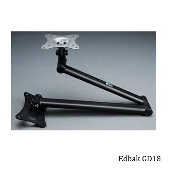 Vynikající extra dlouhý otočný a sklopný držák na televizi nebo monitor Edbak GD18