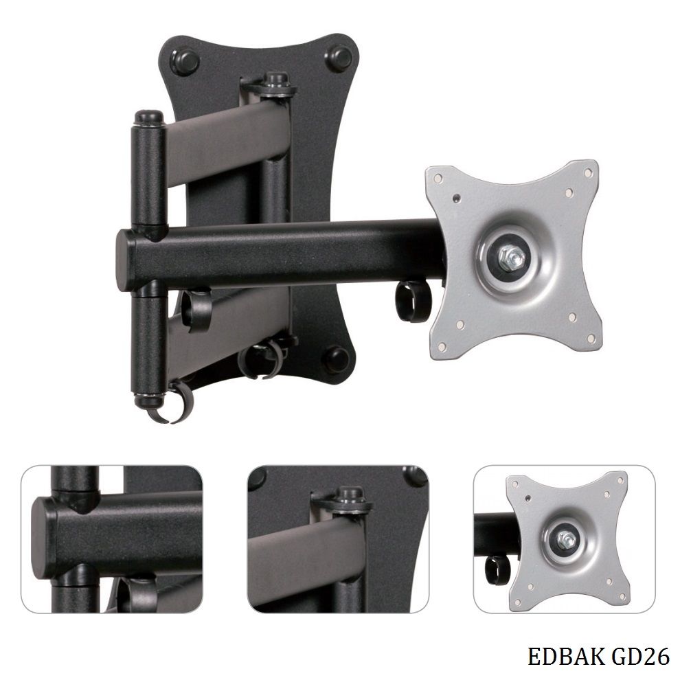 Kloubový držák na monitory - detail Edbak GD26