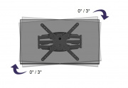 Otočný a sklopný držák Tv SP500 má funkci pro korekci roviny obrazovky
