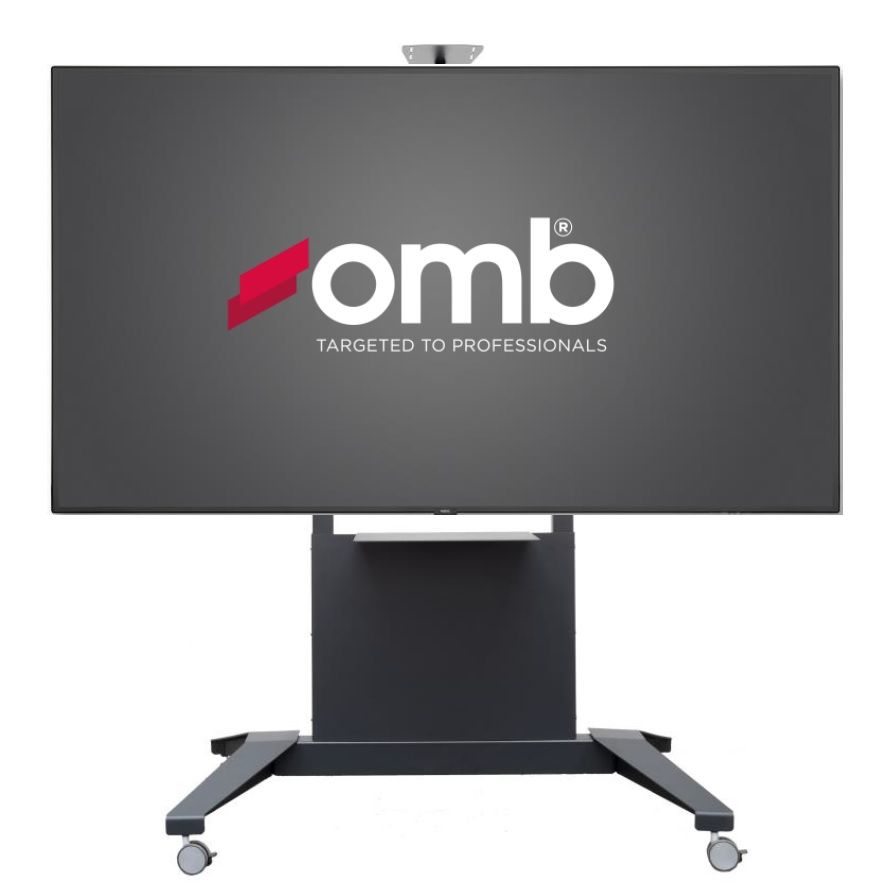 Profesionální stojan na videokonference a prezentace OMB Trolley XXL